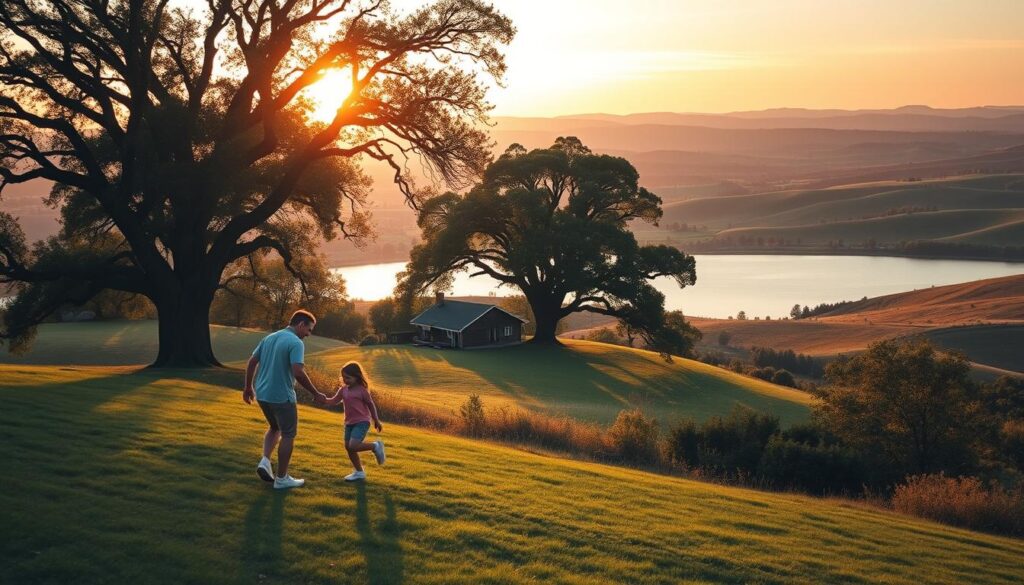 single parent landscape