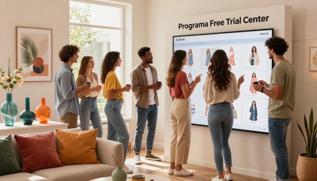 Programa Free Trial Center SHEIN