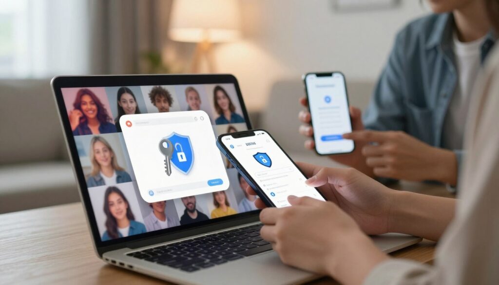 segurança digital em perfis de namoro
