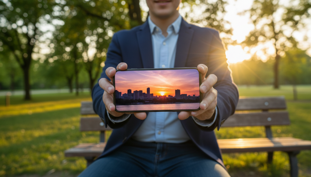 fotografia com smartphone