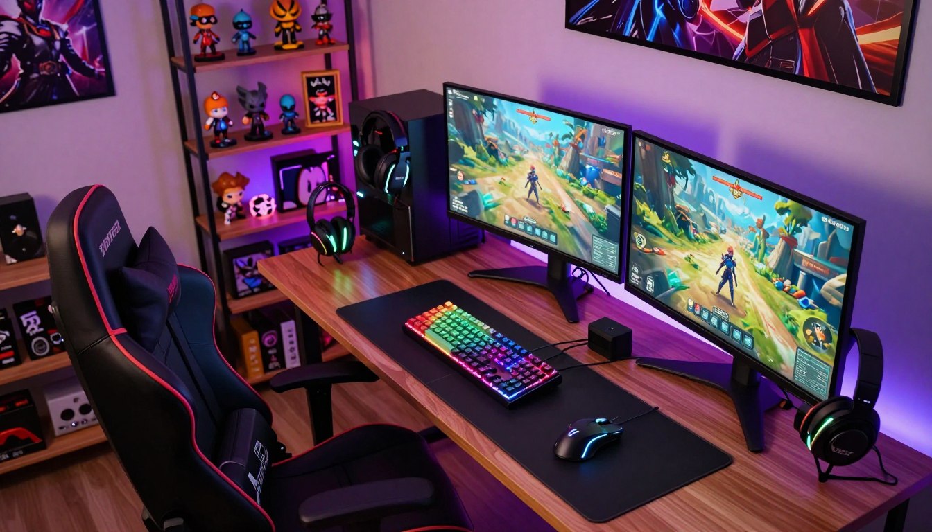 Itens de Gamer