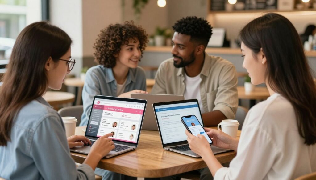 aplicativos de relacionamento e conexão real