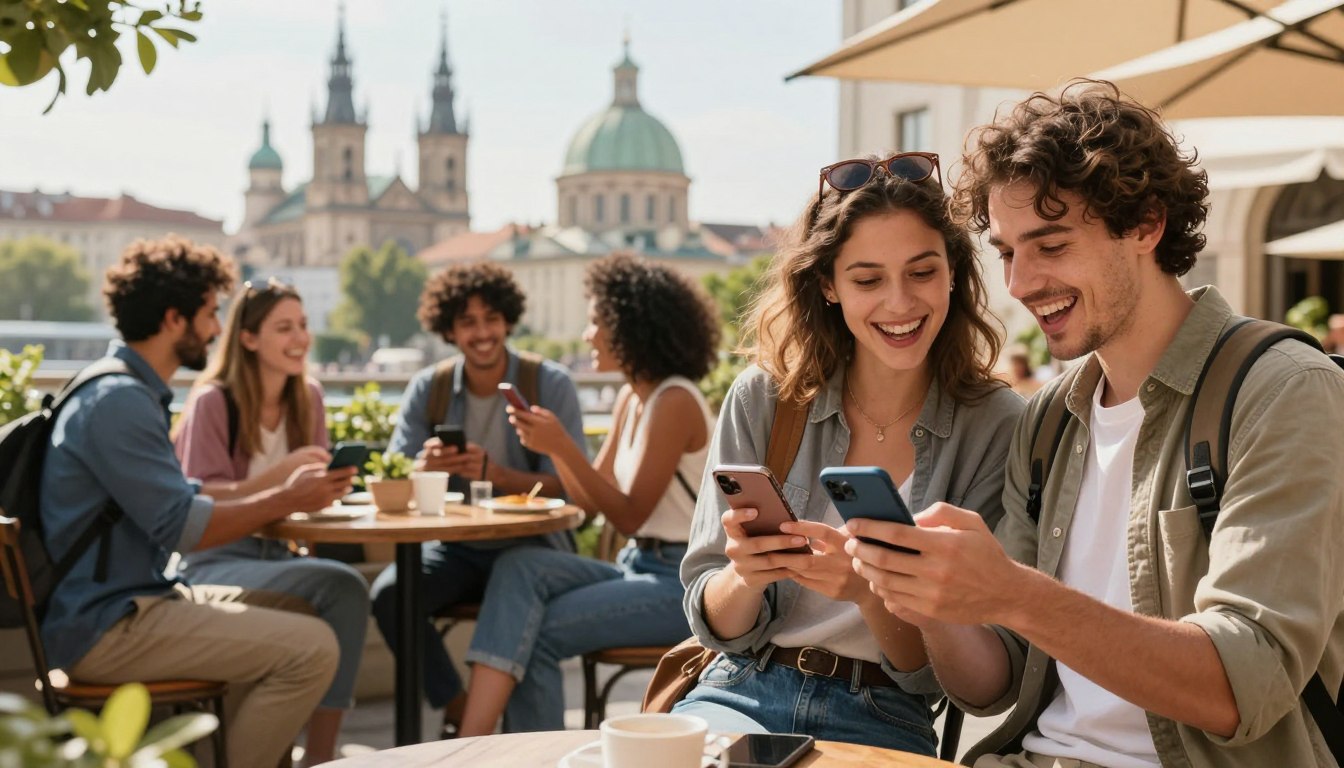 apps de namoro em viagens