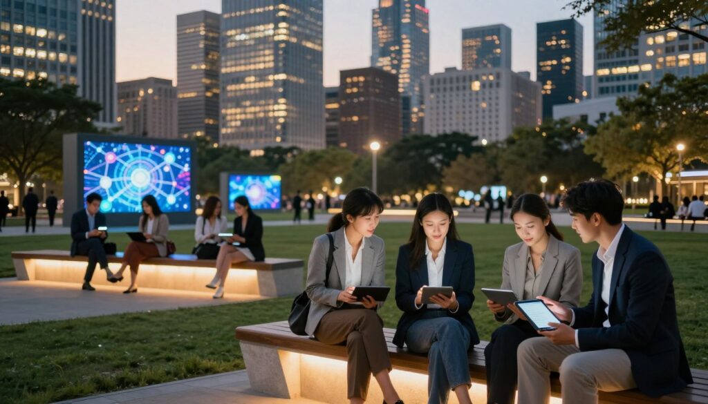 conexão humana e tecnologia