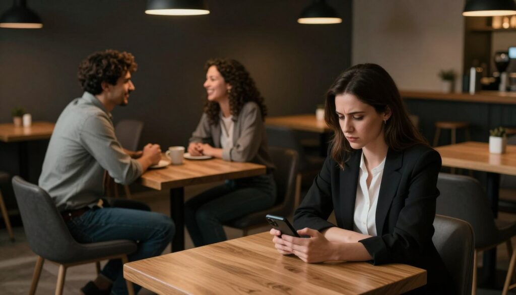 sinais de desinteresse em encontros presenciais
