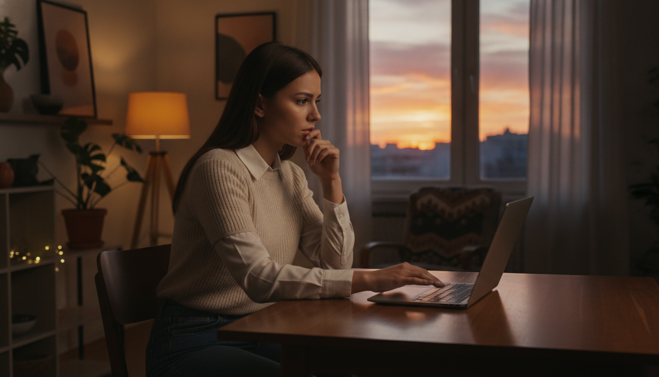 ansiedade em encontros online