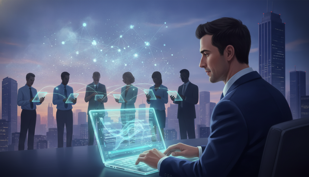 transparência em conexões digitais