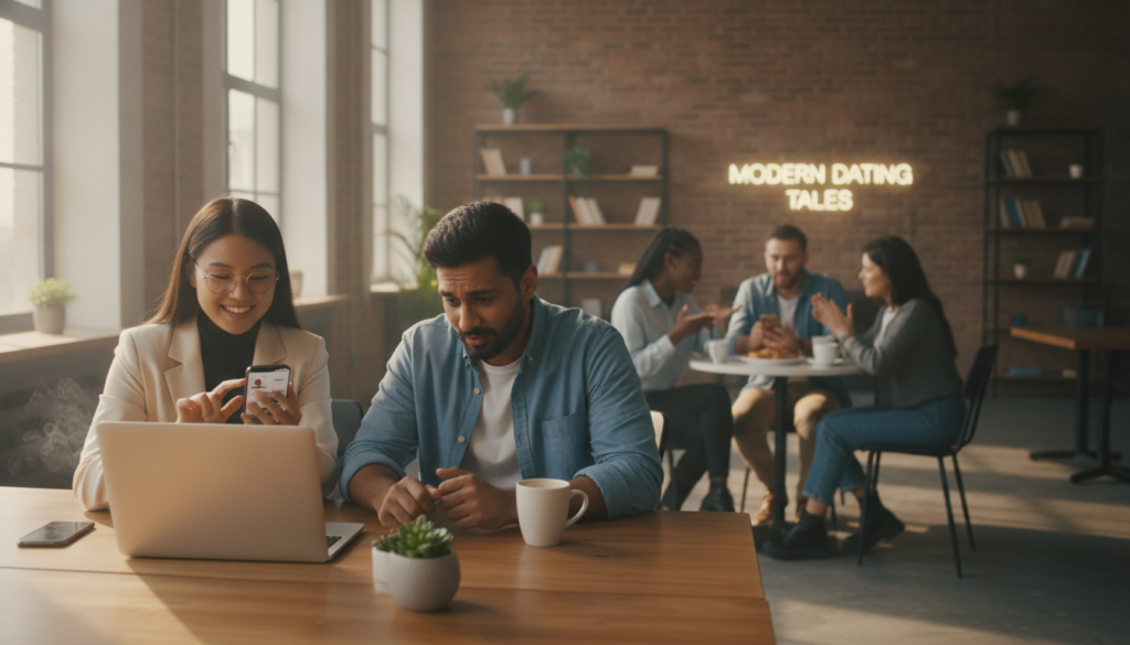 vida digital e emocional em apps de namoro